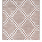 Tapis d'extérieur marron 80x150 cm pp