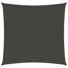 Voile d'ombrage 160 g/m² anthracite 3x3 m pehd