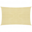 Voile d'ombrage 160 g/m² beige 2x5 m pehd