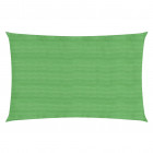 Voile d'ombrage 160 g/m² vert clair 4x7 m pehd