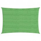 Voile d'ombrage 160 g/m² vert clair 5x7 m pehd