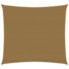 Voile d'ombrage 160 g/m² taupe 2x2,5 m pehd