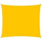 Voile d'ombrage 160 g/m² jaune 2,5x3 m pehd