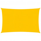 Voile d'ombrage 160 g/m² jaune 2,5x3,5 m pehd