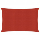 Voile d'ombrage 160 g/m² rouge 3x4,5 m pehd