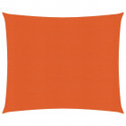 Voile d'ombrage 160 g/m² orange 2x2,5 m pehd