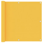 Écran de balcon jaune 90x400 cm tissu oxford