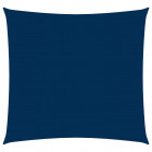 Voile de parasol tissu oxford carré 6x6 m bleu