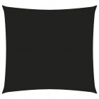 Voile de parasol tissu oxford carré 3x3 m noir