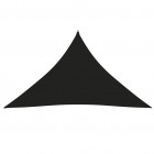 Voile de parasol tissu oxford triangulaire 3,5x3,5x4,9 m noir