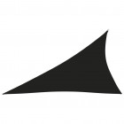 Voile de parasol tissu oxford triangulaire 4x5x6,4 m noir