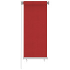 Store roulant d'extérieur 60x140 cm rouge pehd