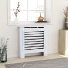 Cache-radiateur mdf blanc 78 cm