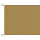 Auvent vertical 60 x 420 cm tissu oxford beige helloshop26 02_0007550