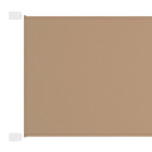 Auvent vertical taupe 60x600 cm tissu oxford helloshop26 02_0007651