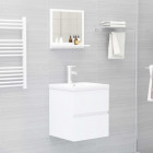Miroir de salle de bain 40x10,5x37 cm aggloméré - Couleur au choix