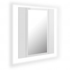  Armoire salle de bain à miroir LED 40x12x45 cm Acrylique - Couleur au choix