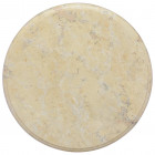 Dessus de table crème ø40x2,5 cm marbre