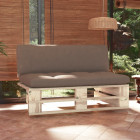Canapé central palette de jardin bois de pin imprégné