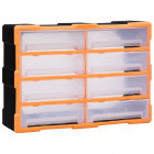 Organisateur multi-tiroirs avec 8 grands tiroirs 52x16x37 cm - Couleur au choix