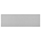 Tapis de couloir gris clair 80x250 cm