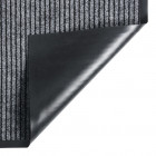 Paillasson rayé gris 60x80 cm