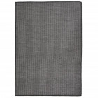 Tapis à tissage plat d'extérieur 140x200 cm gris