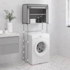 Support de rangement 2 niveaux sur la machine à laver gris fer