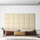 Panneaux muraux 12 pcs 30x30 cm similicuir 1,08 m² - Couleur au choix
