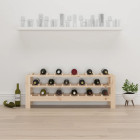Casier à vin 109,5x30x42 cm bois de pin massif