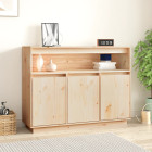 Buffet 104,5x34x80 cm bois massif de pin