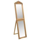 Miroir sur pied doré 45x180 cm