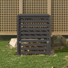 Composteur 82,5x82,5x99,5 cm bois massif de pin - Couleur au choix
