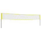 Filet de volley-ball jaune et noir 823x244 cm pe tissu