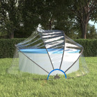 Dôme de piscine rond 315x158 cm pvc