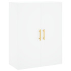 Armoire murale blanc 69,5x34x90 cm