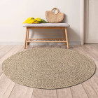 Tapis 160 cm aspect jute intérieur et extérieur