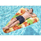 Chaise longue flottante pizza party 188x130 cm