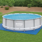 Tapis de sol pour piscine flowclear 488x488 cm
