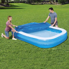 Couverture de piscine flowclear 262x175x51 cm