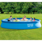 Piscine avec système de filtration easy set 457x84 cm