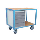 Servante d'atelier équipée 1 bloc 4 tiroirs 500 kg - 880002988