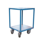 Servante établi 2 plateaux bois 600 x 600 mm 400 kg - 880010502