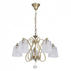 Suspension laiton classic 5 ampoules 85 cm