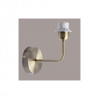 Applique murale laiton megapolis 1 ampoule 16 cm