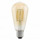 Eglo ampoule led style vintage e27 st64  amber 11521