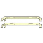 Fix alu console double pour fixation rapide - A 61 - entraxe 600