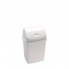 Poubelle avec couvercle basculant serie rif basic capacité 18 litres 