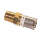 Raccord mâle fixe pour tube multicouches - diamètre : 20 - 3/4"