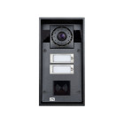 Interphone vidéo ip force 2 boutons caméra hd lecteur haut-parleur - 9151102chrw
